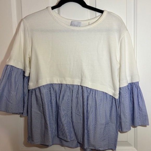 Kindly Layered Poplin Top - Picture 4 of 6